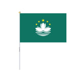 Mini Macau Flag in Multiple Sizes 100% Polyester - Pixelforma