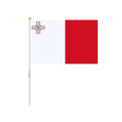 Mini Maltese Flag in Multiple Sizes 100% Polyester - Pixelforma