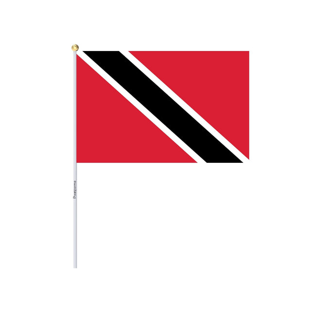 Mini Trinidad and Tobago Flag in Multiple Sizes 100% Polyester - Pixelforma