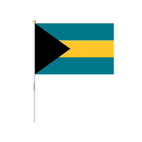 Mini Drapeau des Bahamas en plusieurs tailles 100 % polyester - Pixelforma