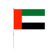 Mini UAE Flag in Multiple Sizes 100% Polyester - Pixelforma