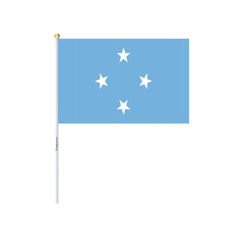Mini Flag of the Federated States of Micronesia in Multiple Sizes 100% Polyester - Pixelforma