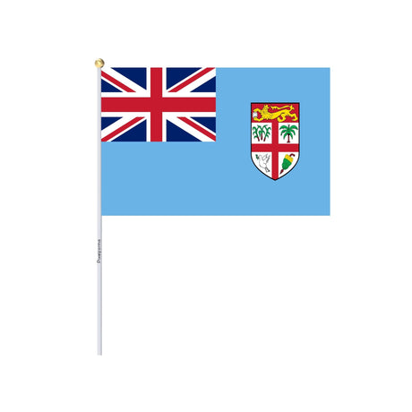 Mini Fiji Flag in Multiple Sizes 100% Polyester - Pixelforma