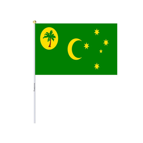 Mini Cocos Islands Flag in Multiple Sizes 100% Polyester - Pixelforma