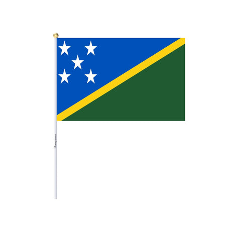 Mini Solomon Islands Flag in Multiple Sizes 100% Polyester - Pixelforma