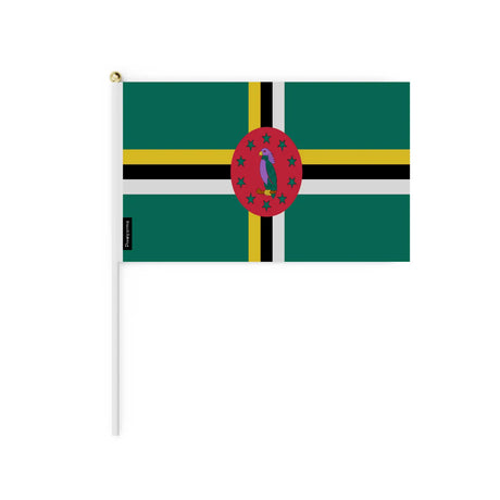Mini drapeau dominique en plusieurs tailles - pixelforma