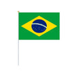 Mini Flag of Brazil in Multiple Sizes 100% Polyester - Pixelforma