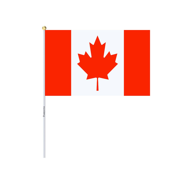 Mini Canada Flag in Multiple Sizes 100% Polyester - Pixelforma