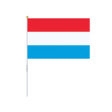 Mini Luxembourg Flag in several sizes 100% polyester - Pixelforma