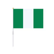 Mini Nigeria Flag in Multiple Sizes 100% Polyester - Pixelforma