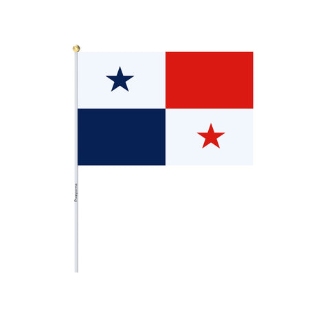 Mini Panama Flag in Multiple Sizes 100% Polyester - Pixelforma