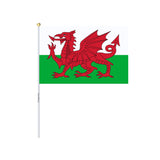 Mini Flag of Wales in Multiple Sizes 100% Polyester - Pixelforma