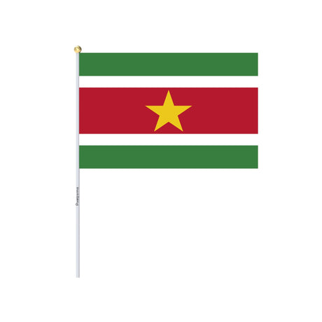 Mini Flag of Suriname in several sizes 100% polyester - Pixelforma