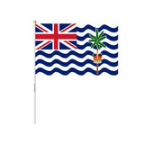 Mini Drapeau du Territoire britannique de l'océan Indien en plusieurs tailles 100 % polyester - Pixelforma