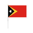 Mini East Timorse Flag in Multiple Sizes 100% Polyester - Pixelforma