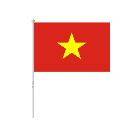 Mini Vietnam Flag in Multiple Sizes 100% Polyester - Pixelforma