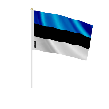 Mini drapeau estonie en plusieurs tailles - pixelforma