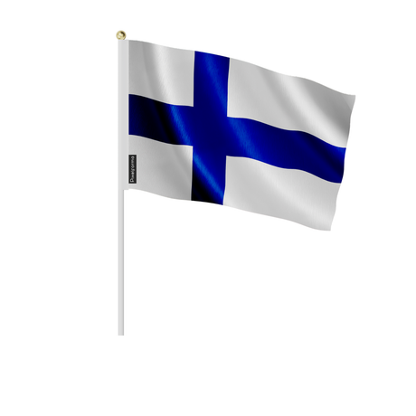 Mini drapeau finlande en plusieurs tailles - pixelforma