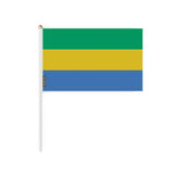 Mini drapeau gabon en plusieurs tailles - pixelforma