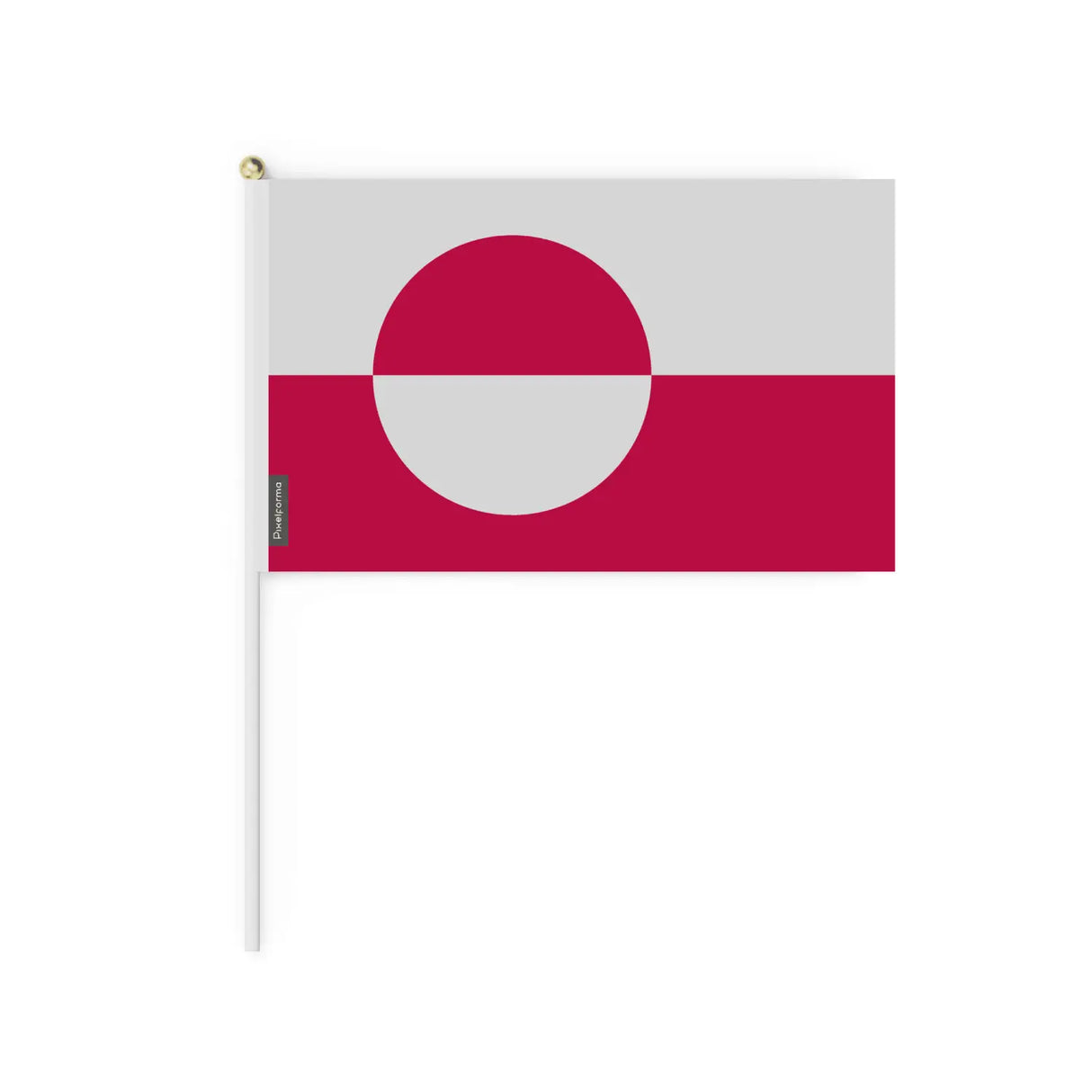 Mini drapeau groenland en plusieurs tailles - pixelforma
