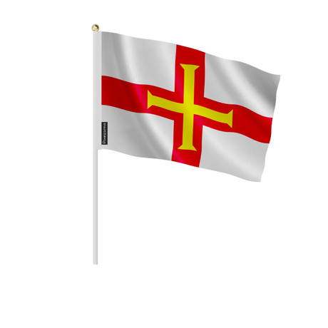 Mini drapeau guernesey en plusieurs tailles - pixelforma
