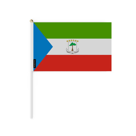 Mini drapeau guinée équatoriale en plusieurs tailles - pixelforma