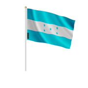 Mini drapeau honduras en polyester à tenir à la main