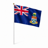 Mini drapeau Îles Caïmans réaliste en polyester