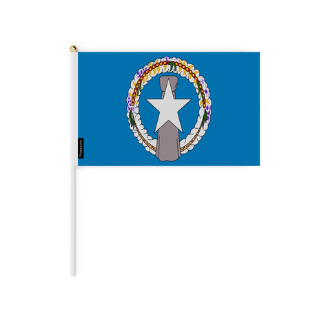 Mini drapeau l’îles mariannes du nord en plusieurs tailles - pixelforma