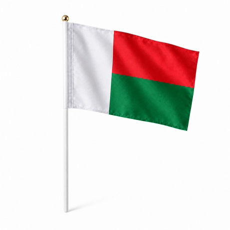Mini drapeau Madagascar en polyester