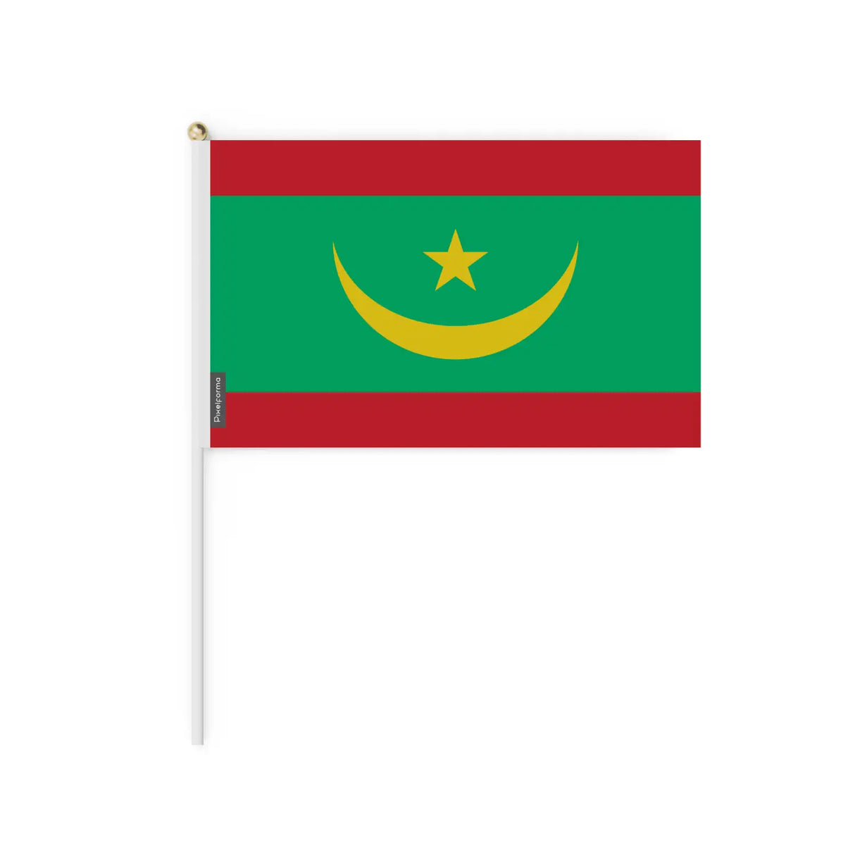 Mini drapeau mauritanie en plusieurs tailles - pixelforma