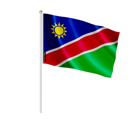 Mini drapeau namibie en plusieurs tailles - pixelforma