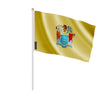Mini drapeau new jersey en polyester à tenir à la main