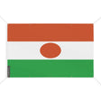 Mini drapeau niger polyester résistant avec œillets robustes