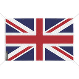 Mini drapeau royaume-uni polyester résistant à 10 œillets