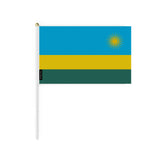 Mini drapeau rwanda en plusieurs tailles - pixelforma