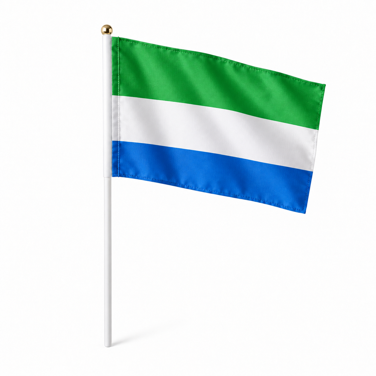 Mini drapeau Sierra Leone en polyester