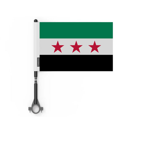 Mini drapeau syrie en polyester pour vélo haute visibilité