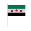 Mini drapeau syrie en tissu pour décoration intérieure