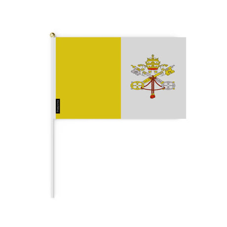 Mini Drapeau Vatican en Plusieurs Tailles - Pixelforma 