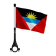 Mini drapeau vélo antigua-et-barbuda en polyester léger