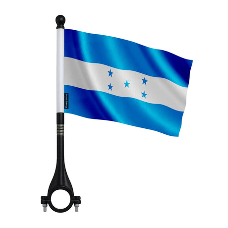 Mini drapeau vélo honduras en polyester léger et résistant