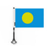 Mini drapeau vélo palaos en polyester pour cyclistes