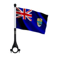 Mini drapeau vélo sainte-hélène polyester usage extérieur