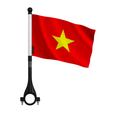 Mini drapeau vélo viêt nam polyester pour guidon