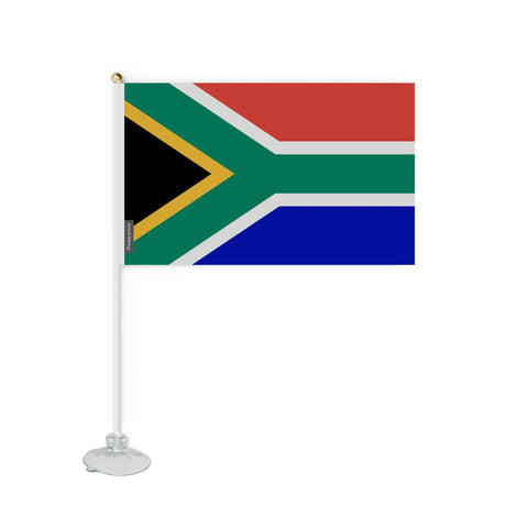Mini drapeau ventouse afrique du sud en polyester - pixelforma