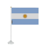 Mini Drapeau Ventouse Argentine en Polyester - Pixelforma 