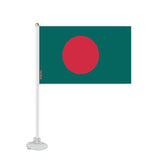 Mini drapeau ventouse bangladesh en polyester - pixelforma