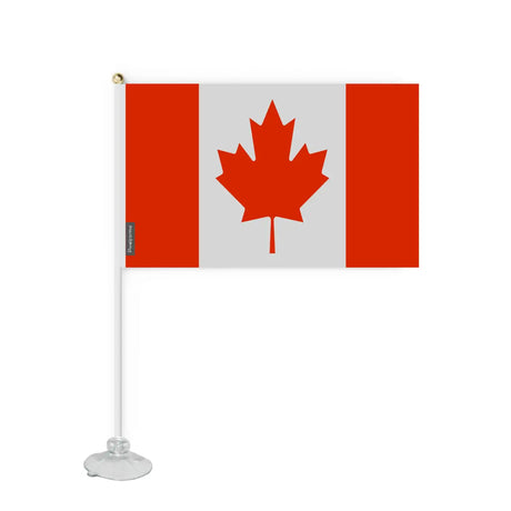 Mini Drapeau Ventouse Canada en Polyester - Pixelforma 