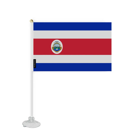 Mini Drapeau Ventouse Costa Rica en Polyester - Pixelforma 